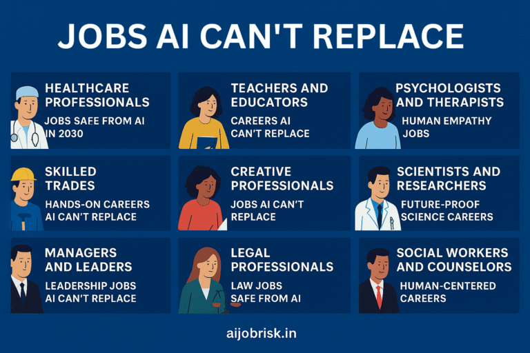 10 Jobs AI Can’t Replace by 2030