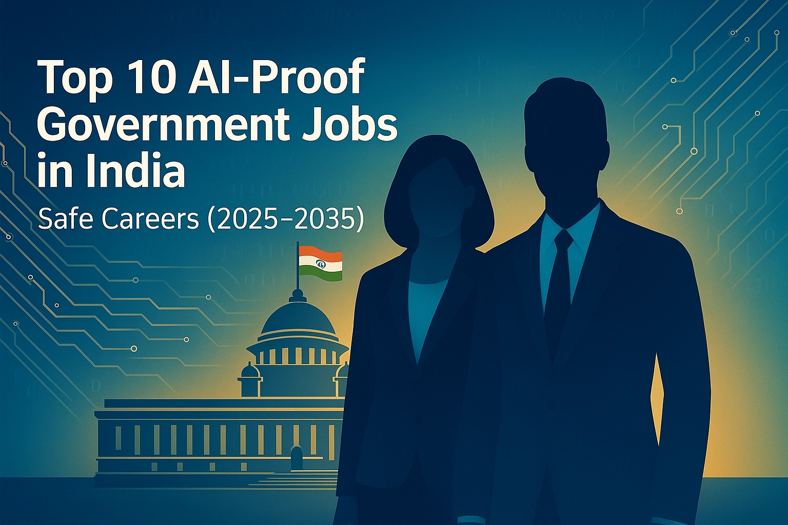 AI-Proof Government Jobs in India – Safe Careers (2025–2035)